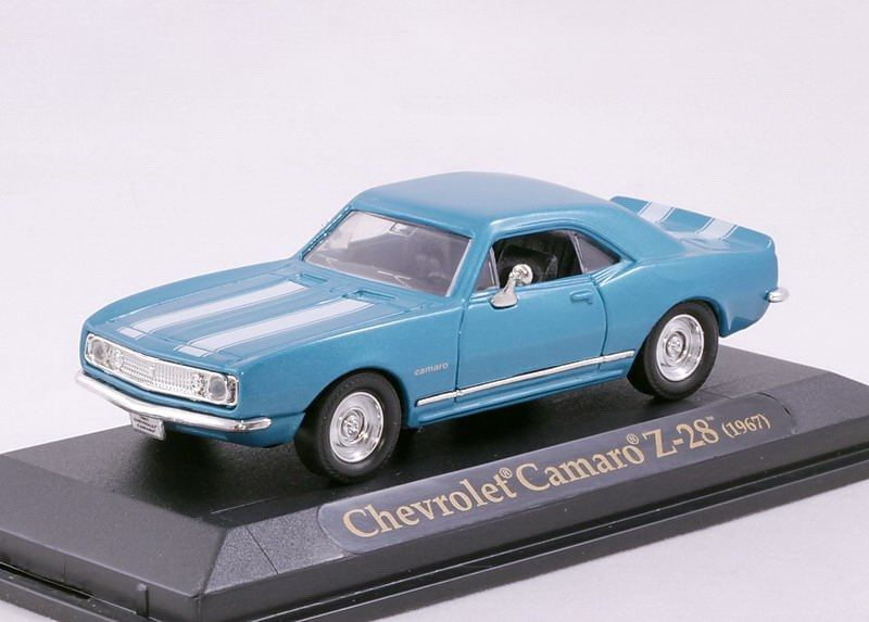 Коллекционная модель автомобиля 1967 года - Шевроле Camaro Z-28, 1/43